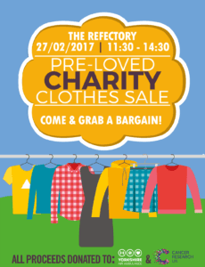 Charity Clothes Sale Poster