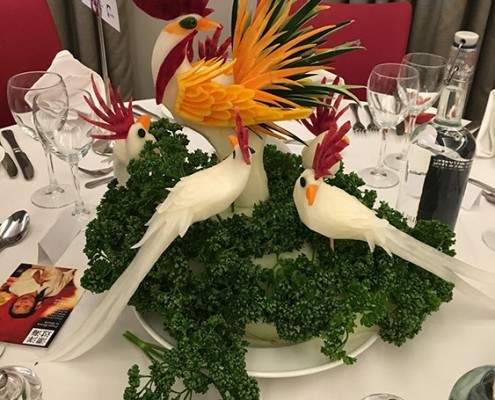 Confucius - Lunar New Year Dinner Table Art
