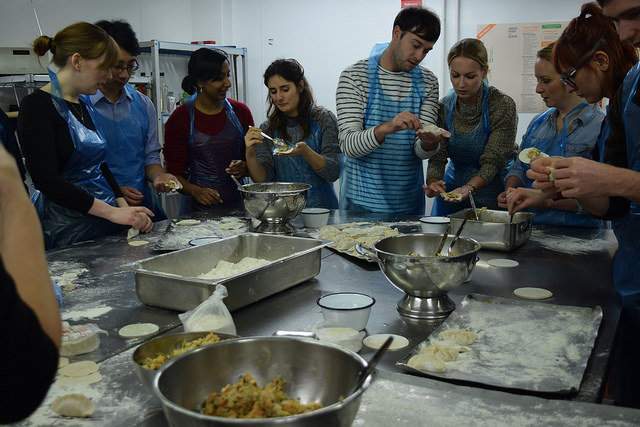Dumpling making workshop