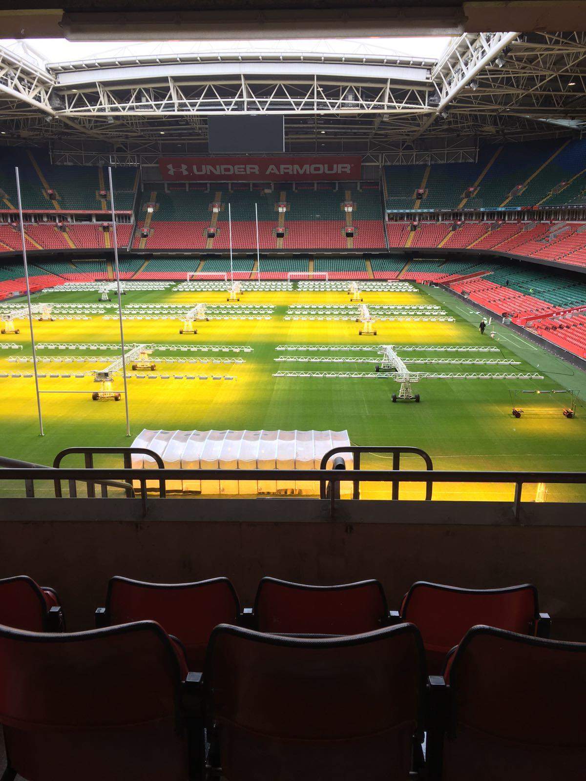Principality Stadium from the stands