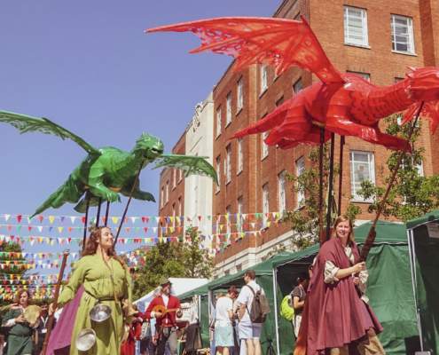 IMC 2018 - Here Be Dragons in University Square