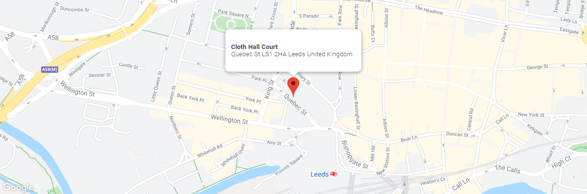 Map Location of Cloth Hall Court