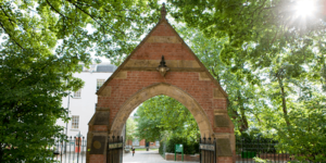 Arch by the Great Hall