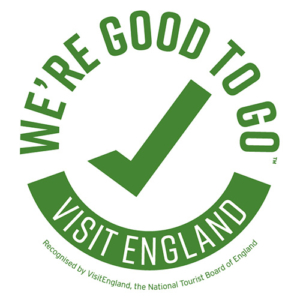 We're Good To Go accreditation from Visit England logo
